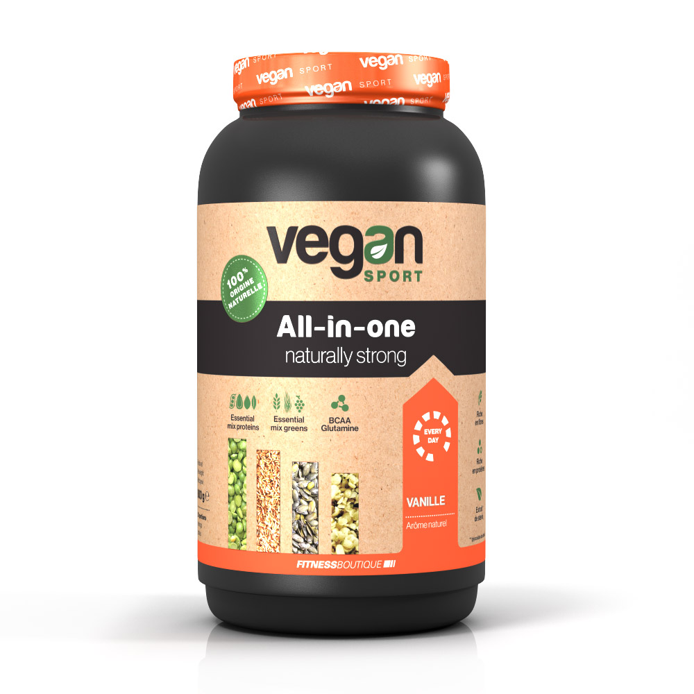Protéines Vegan Sport All In One Naturally Strong